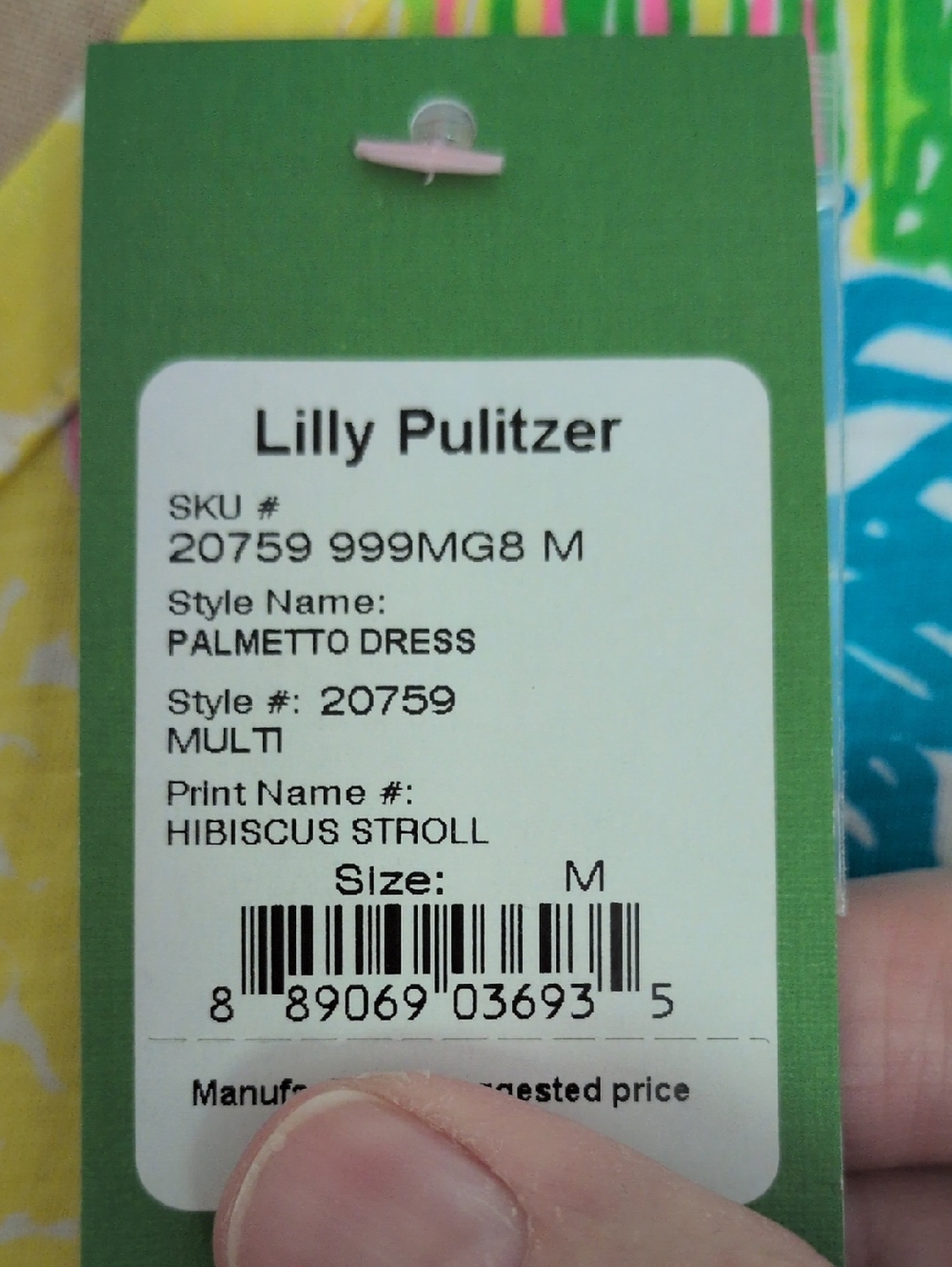 Lilly Pulitzer Palmetto Dress Size M - Picture 6 of 7